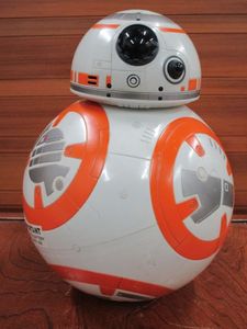 lot 69 image: LARGE STAR WARS HERO DROID BB-8, REMOTE CONTROLLED &amp INTERACTIVE, UNTESTED