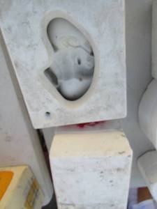 lot 85 image: CERAMIC MOLDS  -  White horse and  Garrard #744 ceramic molds