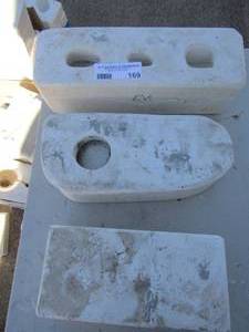 lot 169 image: CERAMIC MOLDS - Venetian mask , duck, butterfly molds
