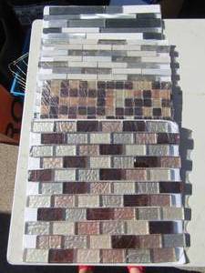 lot 311 image: Back splash tile samples all NIP
