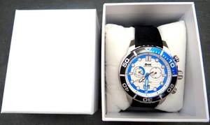 lot 2 image: Brandt & Hoffman Epicenter Mens Swiss Chronograph Diver Watch - NEW IN BOX $$$$