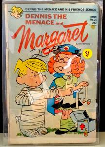 lot 31 image: VINTAGE Dennis the Menace and Margaret #25 Fawcett Comics (1975)