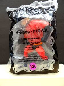 lot 120 image: McDonalds Mr Incredible Happy Meal Toy, 2004 Disney Pixar The Incredibles NIP