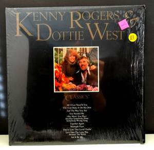 lot 83 image: VINTAGE Kenny Rogers and Dottie West Classics 1979 Vinyl Album