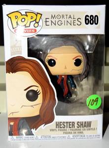 lot 109 image: FUNKO POP HOT TOPIC EXCLUSIVE #680 Mortal Engines HESTER SHAW NEW