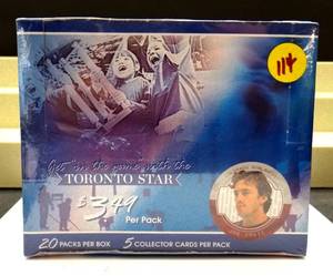 lot 114 image: JOE SAKIC VERSION 2003-04 ITG TORONTO STAR HOCKEY SEALED BOX $$$