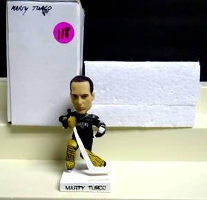 lot 118 image: Dallas Stars Marty Turco NHL Mini Bobbleheads Original Packaging $$$