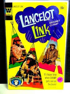 lot 119 image: LANCELOT LINK Secret Chimp #6 1972 Western Publishing comic book VTG Bronze Age