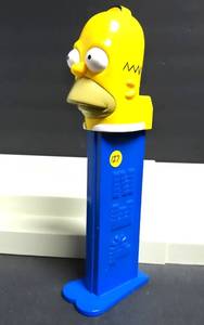 lot 127 image: VINTAGE 2002 Giant Pez Homer Simpson Candy Dispenser 12 Tall #13009