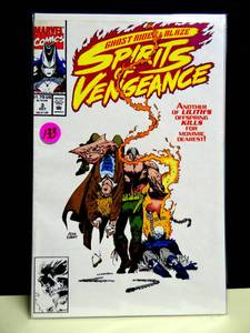 lot 133 image: Ghost RiderBlaze Spirits of Vengeance #3 in NM condition. Marvel comics
