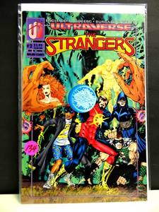 lot 134 image: MALIBU COMICS ULTRAVERSE THE STRANGERS #2 JUL 1993 COMIC - BAGGEDBOARDED