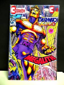 lot 135 image: Continuity Comics Deathwatch 2000 MEGALITH #10 Comic Book