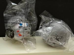 lot 188 image: DALLAS COWBOYS ANTENNA TOPPERS - JACK IN THE BOX - (X2)