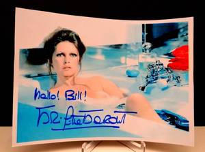lot 200 image: INCREDIBLE AUTHENTIC AUTOGRAPHED - PERSONALIZED BRIDGET BARDOT HAND SIGNED 5 X 7 PHOTO $$$
