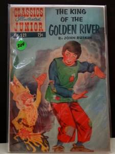 lot 204 image: 1955 CLASSICS ILLUSTRATED JUNIOR #521 The King of the Golden River $$