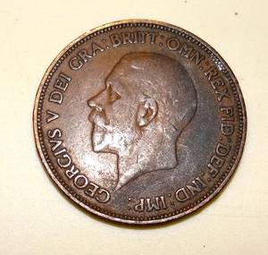 lot 205 image: 1936 UK GREAT BRITAIN ONE PENNY