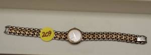 lot 209 image: VINTAGE Bulova T5 Gold Tone Accutron Ladies Watch 26mm