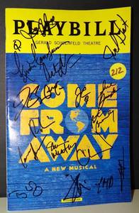 lot 212 image: CAST SIGNED PLAYBILL - Come From Away - Signed Broadway Playbill - Signed by Jenn Colella $$$