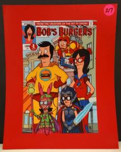 lot 217 image: AUTHENTIC DOCUMENTED AUTOGRAPH - Loren Bouchard Bobs Burgers Signed 8 X 10 Autographed Photo