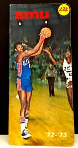 lot 222 image: VINTAGE 1972-73 SMU BASKETBALL PRESS GUIDE - HARD TO FIND $$