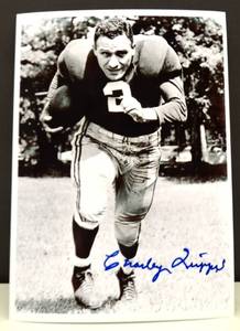 lot 230 image: AUTHENTIC AUTOGRAPH - CHARLEY TRIPPI Signed Cardinals 5 x 7 Photo