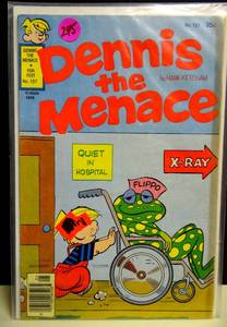 lot 245 image: VINTAGE DENNIS THE MENACE - FUN FEST #157 Hank Ketcham Comics 1978
