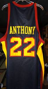 lot 264 image: VINTAGE Carmelo Anthony 2002 High School Throwback Jersey $$$
