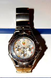 lot 266 image: MENS  LADIES SILVER 97675 SWISS TAG HEUER NAMED QUARTZ WRIST WATCH