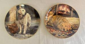 lot 160 image: 2 Limited Editions from the Collection Entitled Golden Companies from Danbury Plates