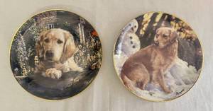 lot 162 image: 2 Limited Editions from the Collection Entitled Golden Companies from Danbury Plates