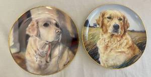lot 163 image: 2 Limited Editions from the Collection Entitled Golden Companies from Danbury Plates