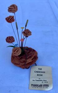 lot 16 image: Vintage The Cherokee Rose by Joe Timberlake Stine
