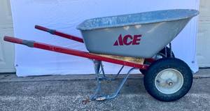 lot 43 image: Ace Steel Contractor Wheelbarrow