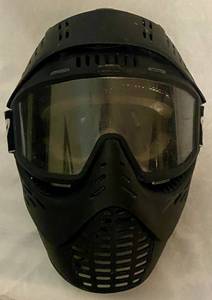 lot 66 image: Tactical Paintball Mash Airsof Mask full Face wlens Goggle Eye Protection
