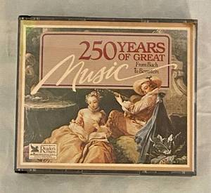 lot 78 image: 250 Years of Great Music from Bach to Bernstein 4 Disk Set