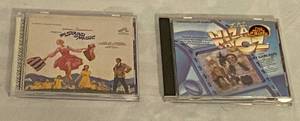 lot 86 image: 2 CDs - The Sound of Music  The Wizard of Oz