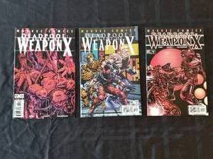 lot 3 image: DeadPool - Marvel comics - Agent of Weapon X - 1,2,and 3