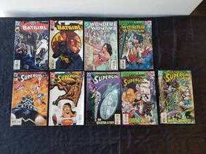 lot 78 image: SuperGirl, Wonder Woman, and BatGirl - DC Comics