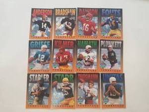lot 37 image: Tombstone Pizza Classic Quarterback series set of 12