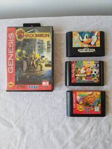 lot 68 image: Selection of Genesis Sega video games