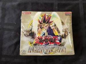 lot 8 image: Unopened box of YU Gi Oh 24 packs of cards