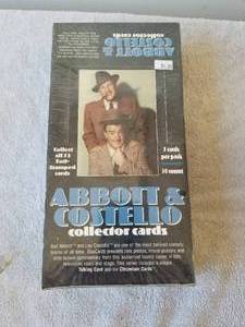 lot 114 image: Unopened Box of Abbott & Costello - trading cards