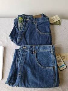 lot 181 image: 2 pairs of Cabelas Storm Denim jeans with tagsnever worn