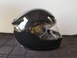 lot 205 image: Black Shoei Motorcycle helmet