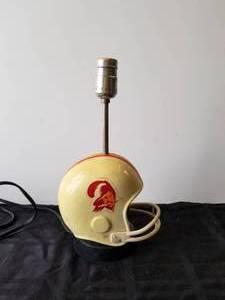 lot 227 image: Vintage Tampa Bay Buccaneers lamp