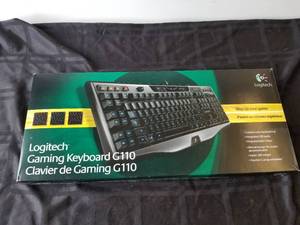lot 234 image: Logitech gaming keyboard