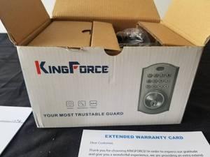 lot 246 image: King Force Keypad Electronic lock