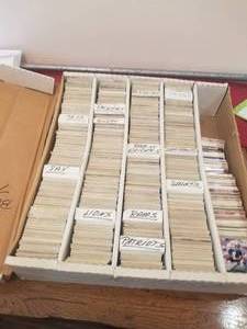 lot 288 image: Generous amount of Football cards 5000 trading cards