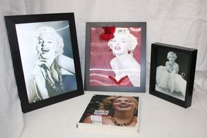 lot 2 image: Marilyn Monroe Collection Holograph Photos and Book A Life in Pictures