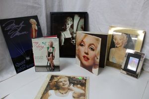 lot 7 image: Marilyn Monroe Collection #2 Photos and Book My Story and Marilyn Biography by Norman Mailer